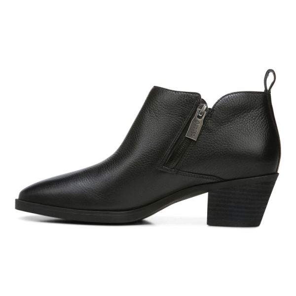 Vionic | Women's Cecily Ankle Boot - Black Leather