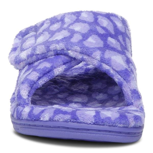 Vionic | Women's Relax Slippers - Amethyst Leopard