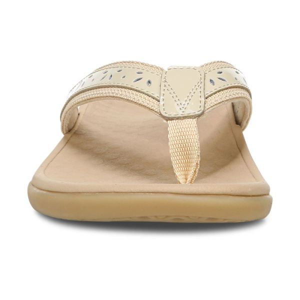 Vionic | Women's Casandra Toe Post Sandal - Semolina