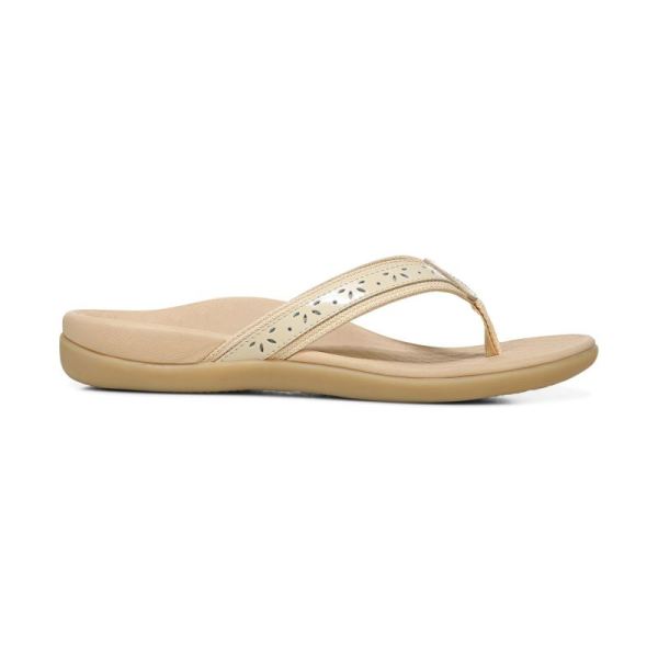 Vionic | Women's Casandra Toe Post Sandal - Semolina