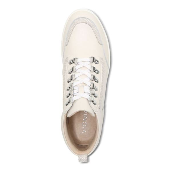 Vionic | Women's Jordy High Top - Cream Leather