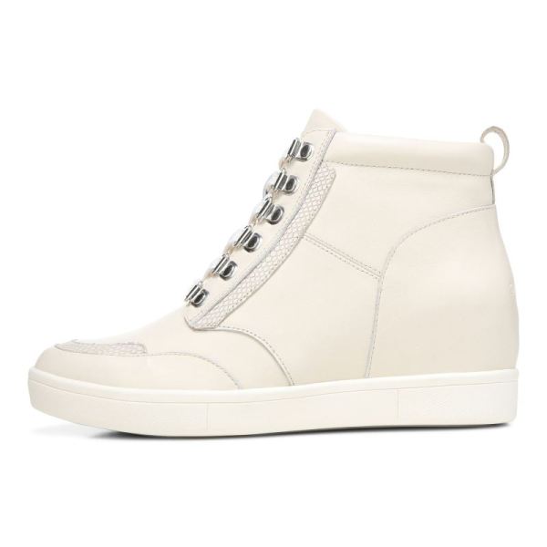 Vionic | Women's Jordy High Top - Cream Leather