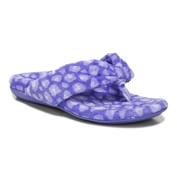 Vionic | Women's Lydia Slipper - Amethyst Leopard