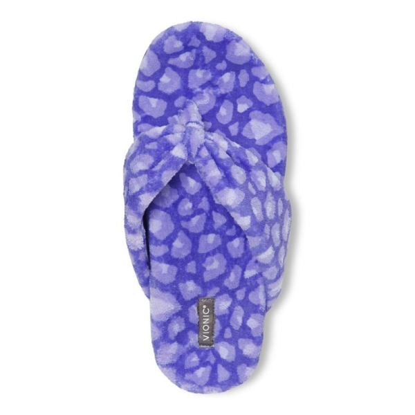 Vionic | Women's Lydia Slipper - Amethyst Leopard