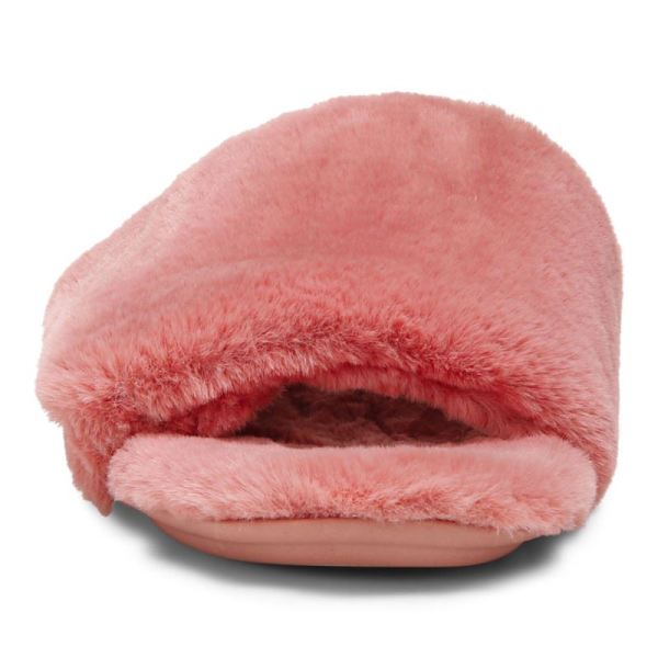 Vionic | Women's Dream Plush Slipper - Terra Cotta Plush