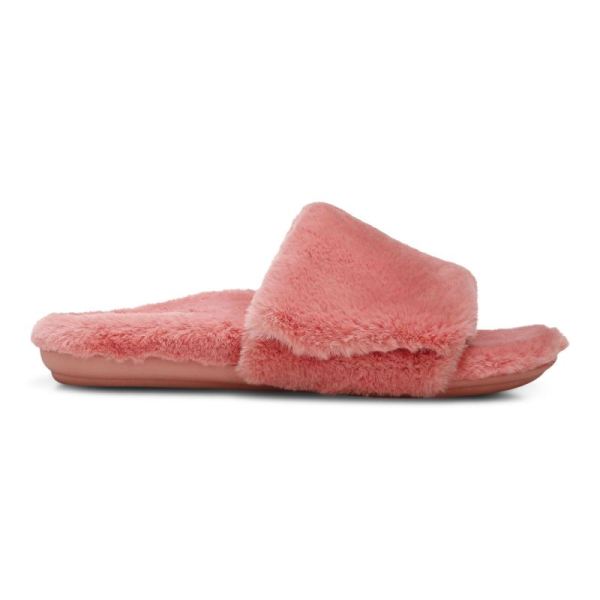 Vionic | Women's Dream Plush Slipper - Terra Cotta Plush