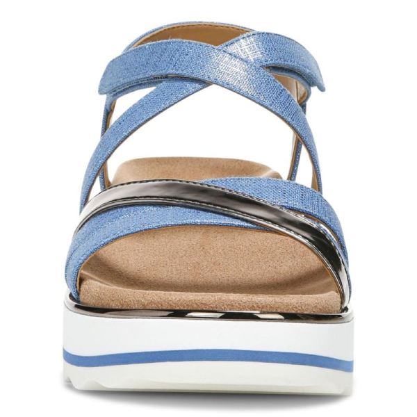 Vionic | Women's Kellyn Flatform Sandal - Vallarta Blue