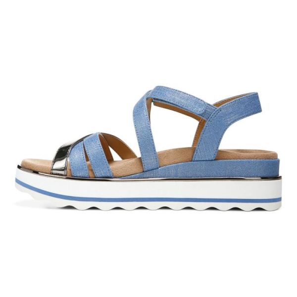 Vionic | Women's Kellyn Flatform Sandal - Vallarta Blue