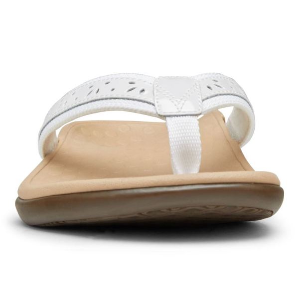 Vionic | Women's Casandra Toe Post Sandal - White