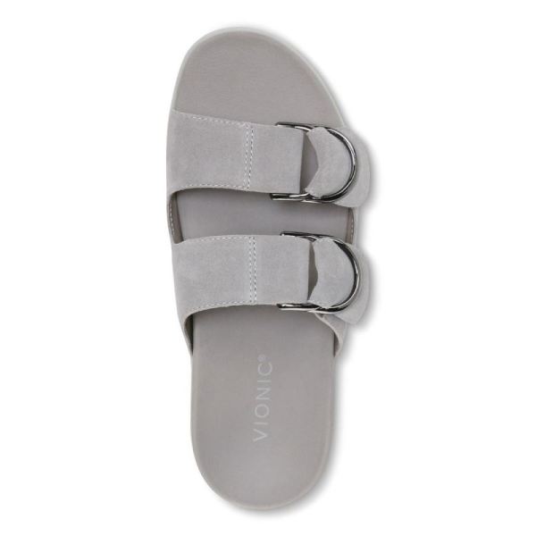 Vionic | Women's Corlee Slide Sandal - Light Grey