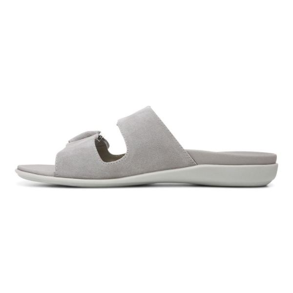 Vionic | Women's Corlee Slide Sandal - Light Grey