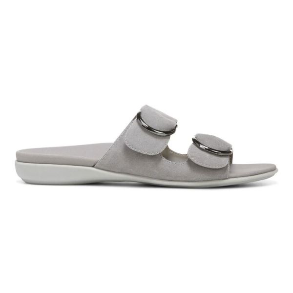 Vionic | Women's Corlee Slide Sandal - Light Grey