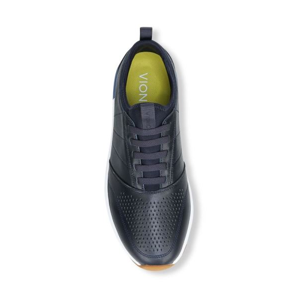 Vionic | Men's Trent Sneaker - Navy Leather