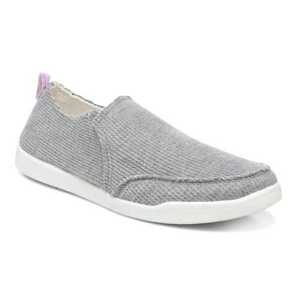 Vionic | Women's Malibu Slip On - Charcoal Knit