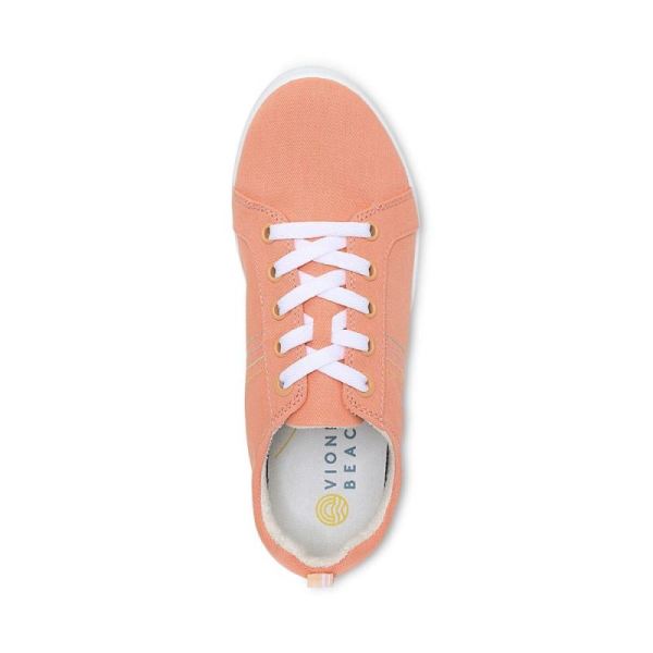 Vionic | Women's Stinson Sneaker - Papaya Canvas