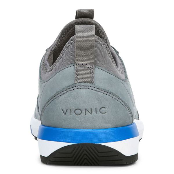 Vionic | Men's Trent Sneaker - Grey Nubuck