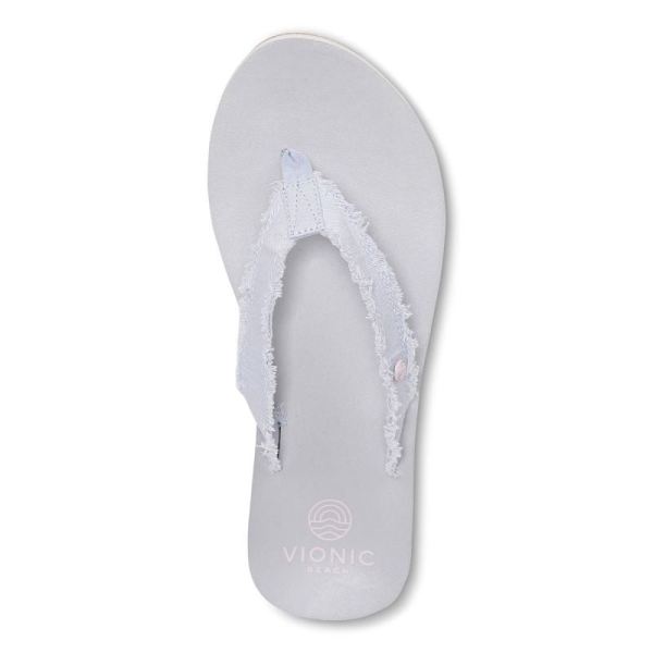 Vionic | Women's Unwind Toe Post Sandal - Blue Haze