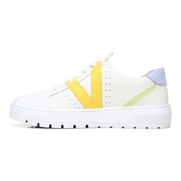 Vionic | Women's Simasa Sneaker - White Pale Lime