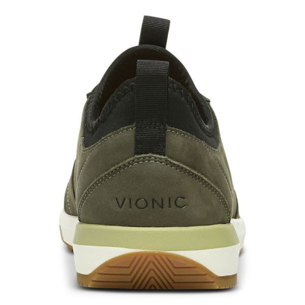Vionic | Men's Trent Sneaker - Olive Nubuck