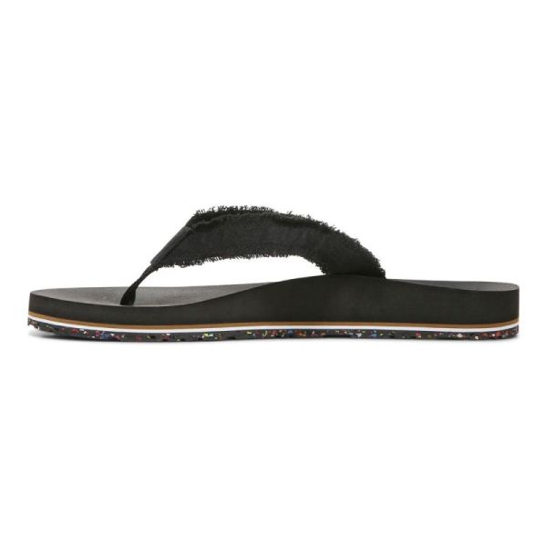 Vionic | Women's Unwind Toe Post Sandal - Black