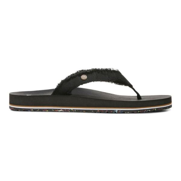 Vionic | Women's Unwind Toe Post Sandal - Black