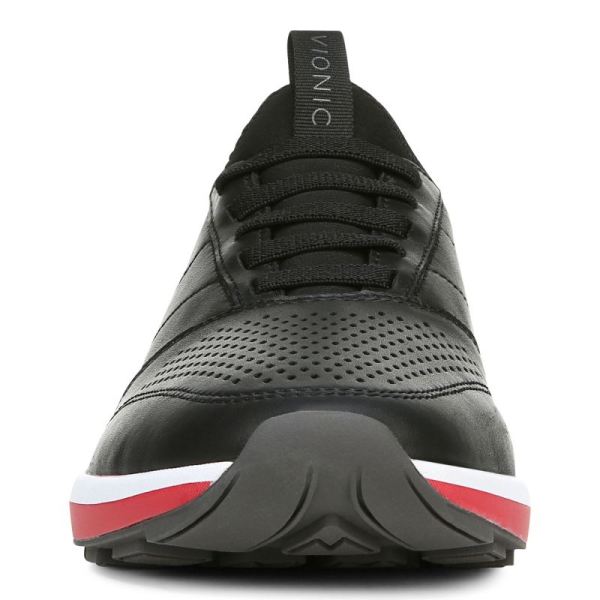 Vionic | Men's Trent Sneaker - Black Leather