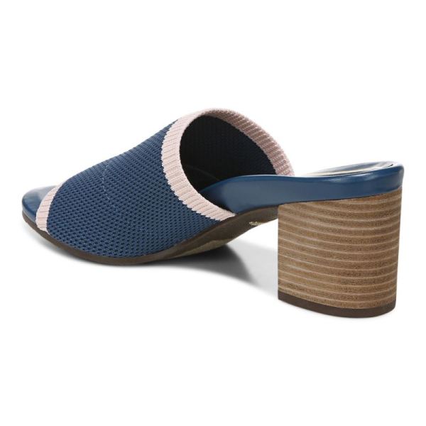 Vionic | Women's Fleur Heeled Sandal - Dark Blue