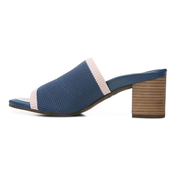 Vionic | Women's Fleur Heeled Sandal - Dark Blue