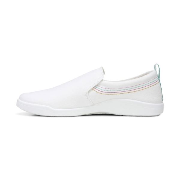 Vionic | Women's Marshall Slip On - White Canvas