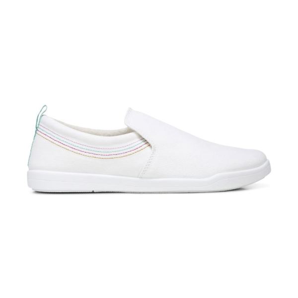 Vionic | Women's Marshall Slip On - White Canvas