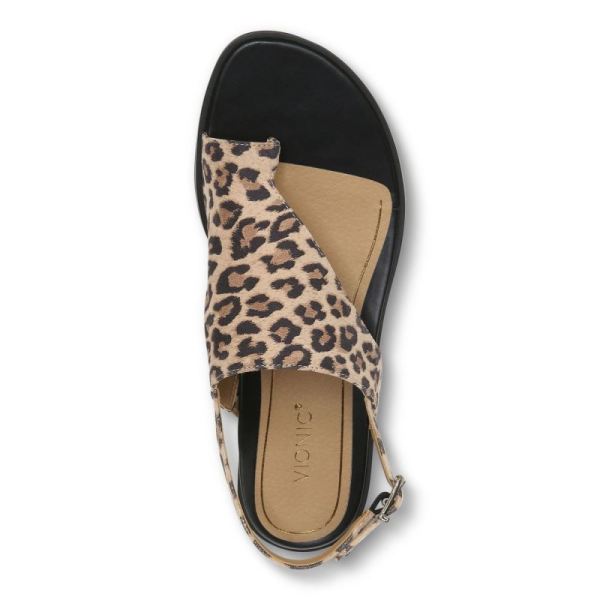 Vionic | Women's Ella Sandal - Toffee Leopard