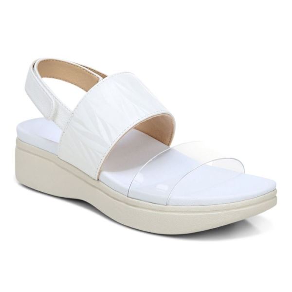 Vionic | Women's Karleen Platform Sandal - White