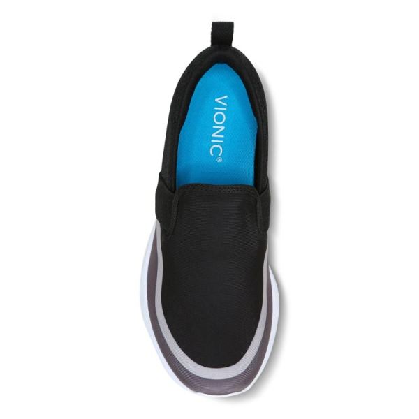 Vionic | Women's Nalia Slip on Sneaker - Black Grey