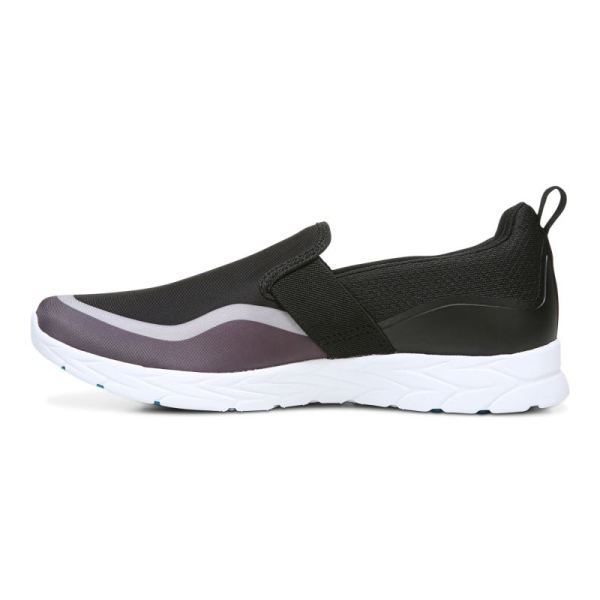 Vionic | Women's Nalia Slip on Sneaker - Black Grey