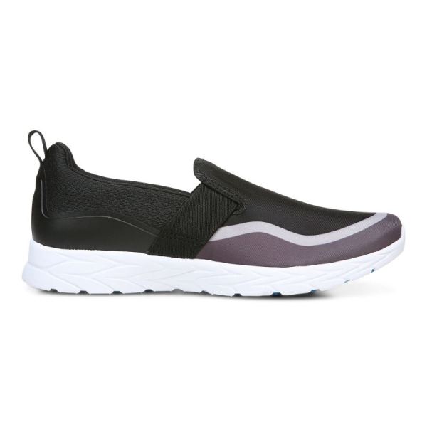 Vionic | Women's Nalia Slip on Sneaker - Black Grey