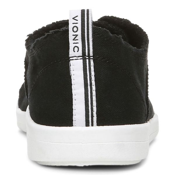 Vionic | Women's Pismo Casual Sneaker - Black Canvas