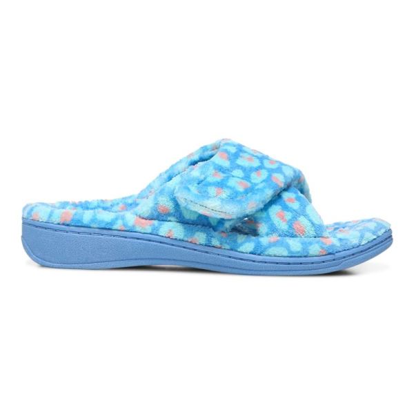 Vionic | Women's Relax Slippers - Azure Leopard