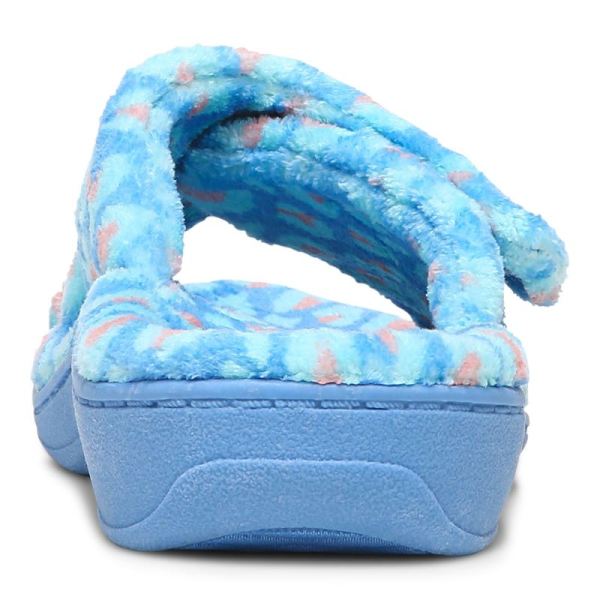 Vionic | Women's Relax Slippers - Azure Leopard