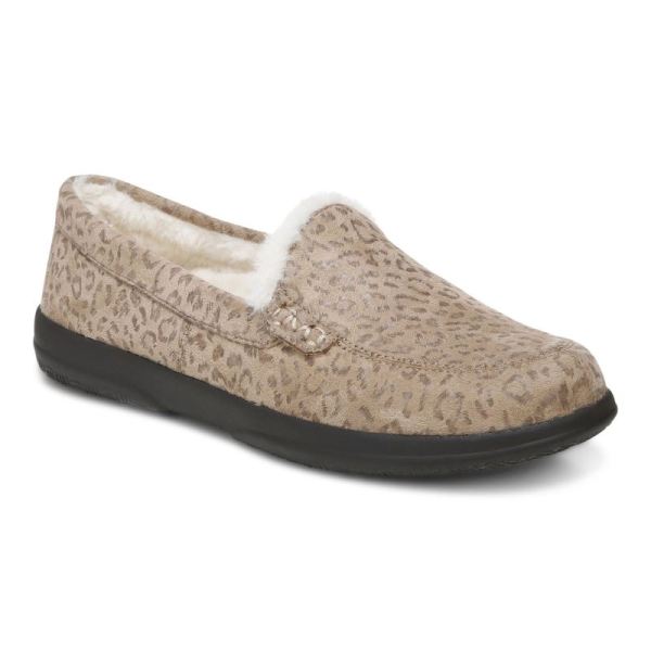 Vionic | Women's Lynez Slipper - Brown Leopard