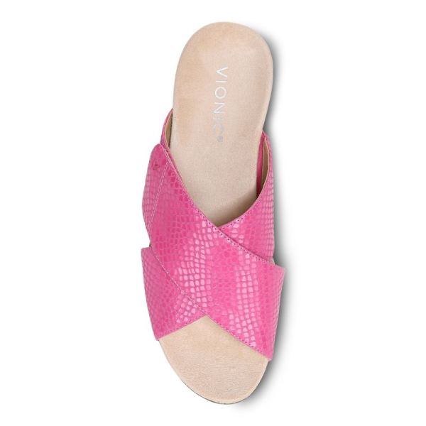 Vionic | Women's Leticia Wedge Sandal - Love Potion