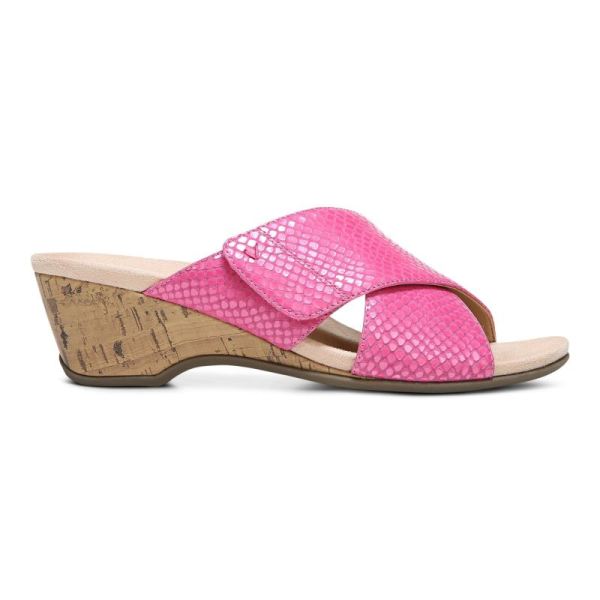 Vionic | Women's Leticia Wedge Sandal - Love Potion