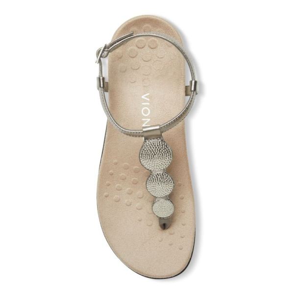 Vionic | Women's Lizbeth Backstrap Sandal - Pewter