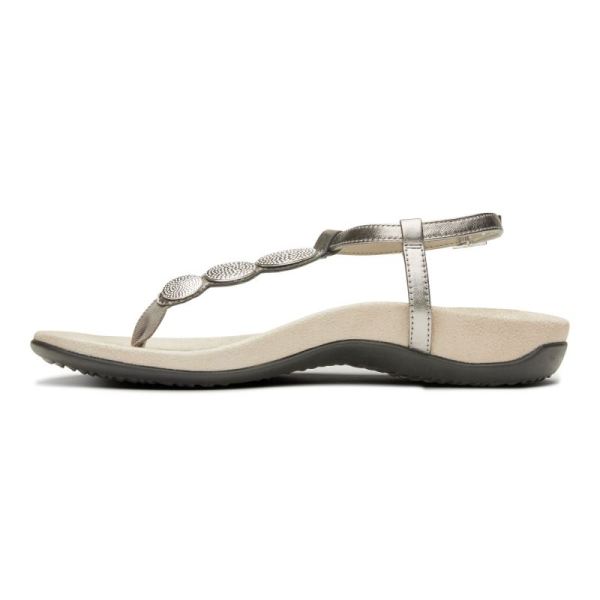 Vionic | Women's Lizbeth Backstrap Sandal - Pewter