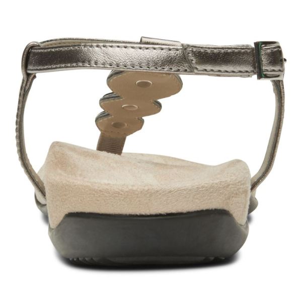 Vionic | Women's Lizbeth Backstrap Sandal - Pewter