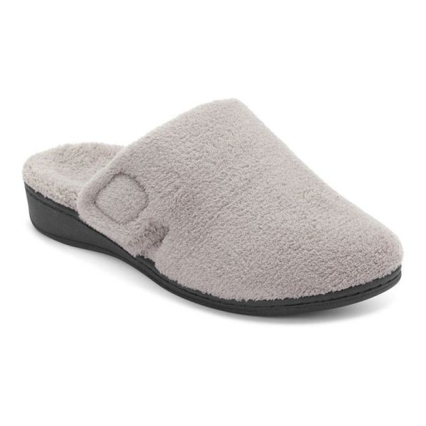 Vionic | Women's Gemma Mule Slippers - Light Grey