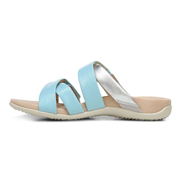 Vionic | Women's Hadlie Slide Sandal - Porcelain Blue