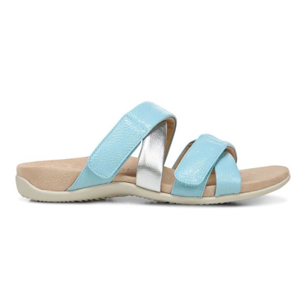 Vionic | Women's Hadlie Slide Sandal - Porcelain Blue