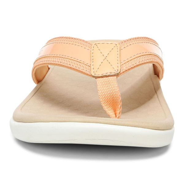 Vionic | Women's Tide II Toe Post Sandal - Apricot