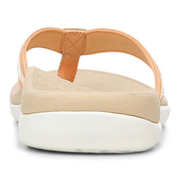 Vionic | Women's Tide II Toe Post Sandal - Apricot