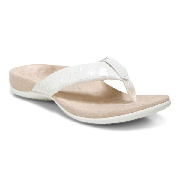 Vionic | Women's Layne Toe Post Sandal - Cream